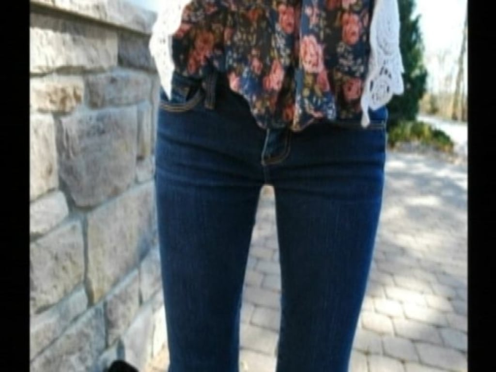 Thigh gap skinny jeans deals